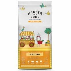 Harper&Bone Adult Dog Medium Large Fresh Market Grain Free Anatra Maiale Iberico Agnello E Tacchino