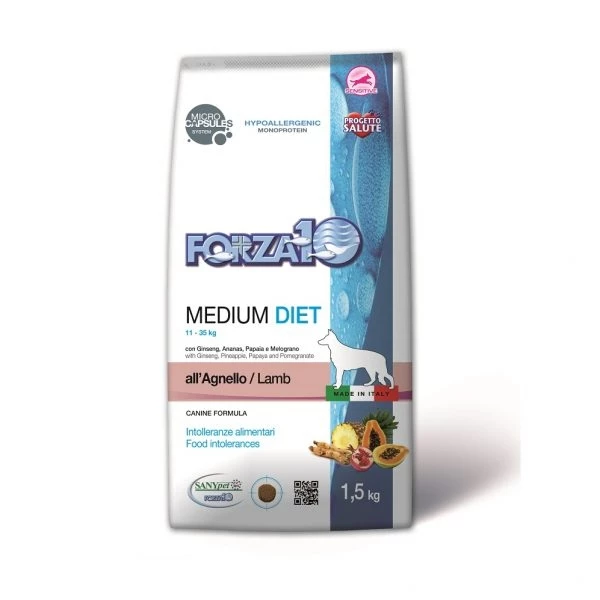 Forza10 Medium Diet All'Agnello