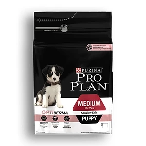 NESTLE PURINA Pro Plan Medium Puppy Optiderma Sensitive Skin Con Salmone