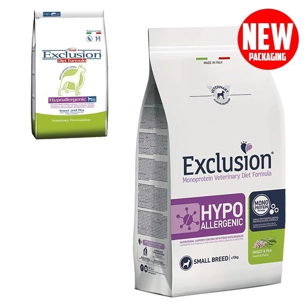 Exclusion Diet Hypoallergenic Small Breed Insetti E Piselli
