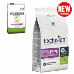 Exclusion Diet Hypoallergenic Medium/Large Breed Insetti E Piselli