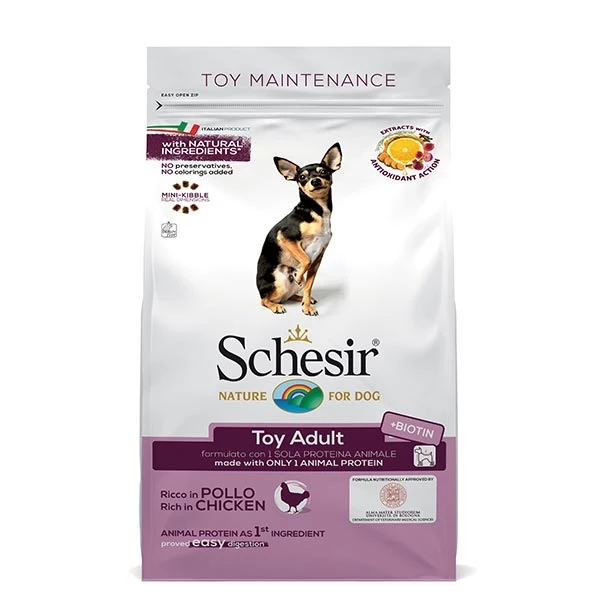 Schesir Dry Line Toy Mantenimento Con Pollo