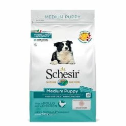 Schesir Dry Line Medium Puppy Mantenimento Con Pollo
