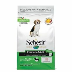 Schesir Dry Line Medium Mantenimento Con Agnello