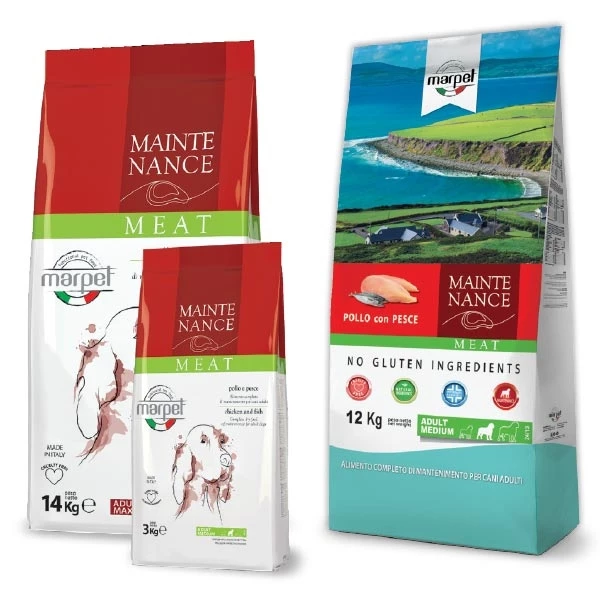 Marpet Mantenimento Dog Medium Dry Pollo E Pesce