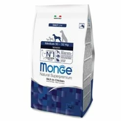 Monge Natural Superpremium Senior Medium Ricco Di Pollo