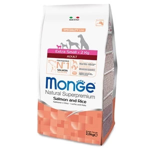 Monge Natural Superpremium Extra Small Adult Salmone E Riso