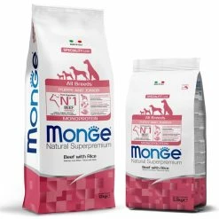 Monge Natural Superpremium All Breeds Puppy & Junior Monoprotein Manzo E Riso