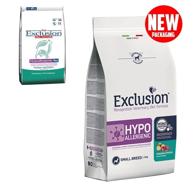Exclusion Diet Hypoallergenic Small Breed Cervo E Patate
