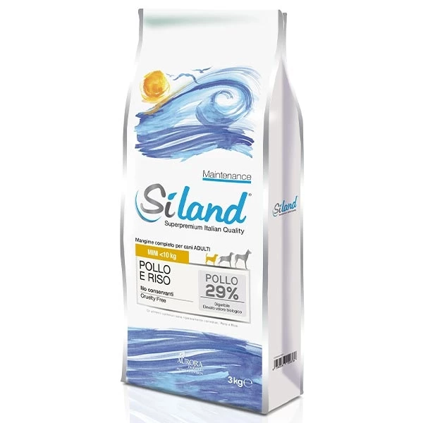 Aurora Biofarma Siland Superpremium Adult Mini Con Pollo E Riso
