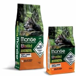 Monge BWild Grain Free Puppy & Junior All Breeds Con Anatra E Patate