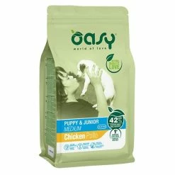 Oasy Puppy & Junior Medium Con Pollo