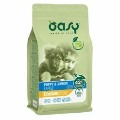 Oasy Puppy & Junior Large Con Pollo