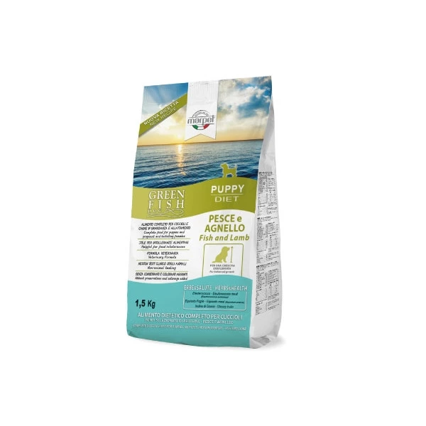 Marpet Green Fish Puppy