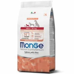 Monge Natural Superpremium Mini Puppy & Junior Salmone Con Riso
