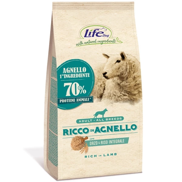 Life Pet Care Life Dog Ricco In Agnello