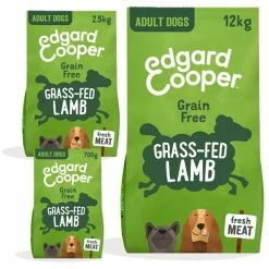 Edgard & Cooper Adult Large Carne Fresca Di Agnello Nutrito Con Erba Senza Cereali