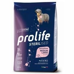 ProLife Sterilised Sensitive Adult Medium/Large Pork & Rice