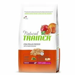 Trainer Natural Puppy & Junior Medium Con Pollo Fresco E Riso