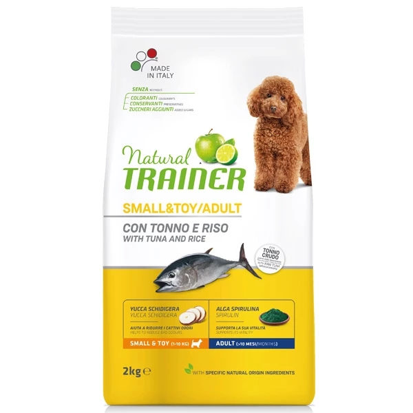 Trainer Natural Adult Small & Toy Con Tonno E Riso