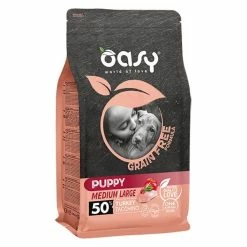 Oasy Grain Free Puppy Medium & Large Con Tacchino