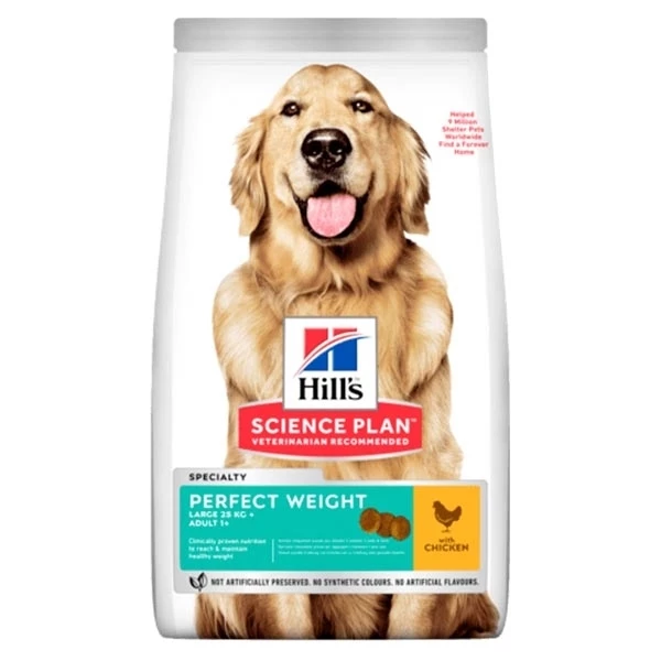 HILL'S Pet Nutrition Science Plan Perfect Weight Adult Large Breed Con Pollo