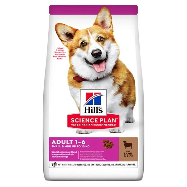 HILL'S Pet Nutrition Science Plan Small & Mini Adult Con Agnello Con Riso