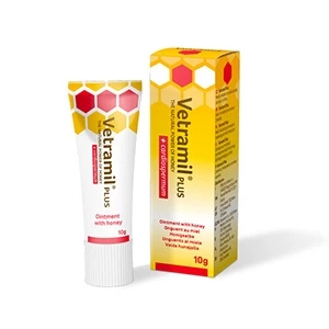 BFACTORY Vetramil Plus Unguento Al Miele, Oli Essenziali Ed Estratto Di Cardiospermum