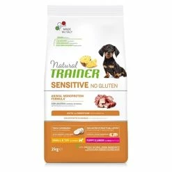 Trainer Natural Sensitive No Gluten Small & Toy Puppy & Junior Con Anatra