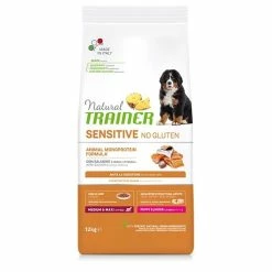 Trainer Natural Sensitive No Gluten Medium & Maxi Puppy & Junior Con Salmone