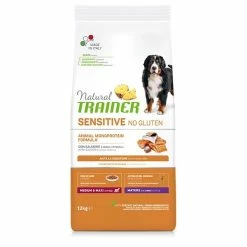 Trainer Natural Sensitive No Gluten Medium & Maxi Mature Con Salmone