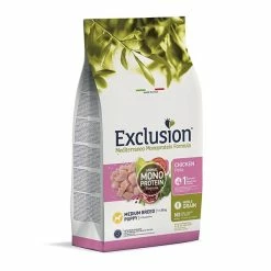 Exclusion Mediterraneo Monoprotein Puppy Medium Breed Con Pollo