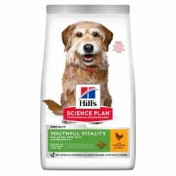 HILL'S Pet Nutrition Science Plan Adult 7+ Small & Mini Youthful Vitality Con Pollo E Riso