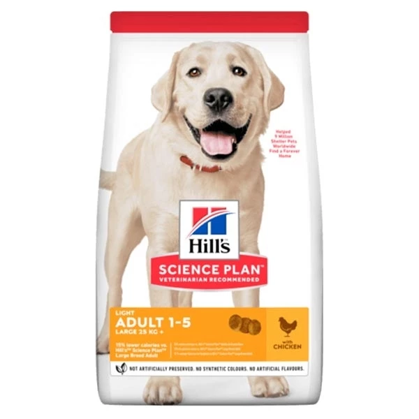 HILL'S Pet Nutrition Science Plan Light Adult Large Breed Con Pollo