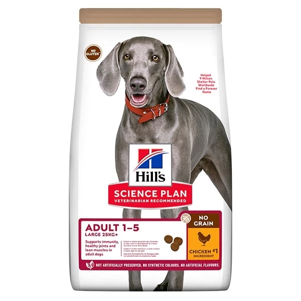 HILL'S Pet Nutrition Science Plan No Grain Adult Large Breed Con Pollo
