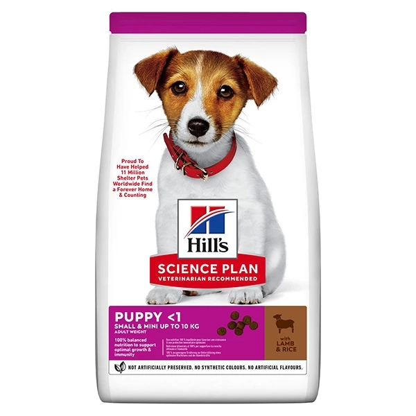 HILL'S Pet Nutrition Science Plan Small & Mini Puppy Con Agnello Con Riso