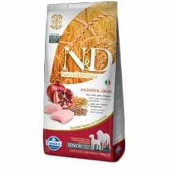 Farmina Natural & Delicious Ancestral Grain Senior Medium & Maxi Con Pollo E Melograno