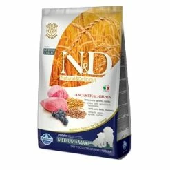 Farmina Natural & Delicious Ancestral Grain Puppy Medium & Maxi Con Agnello E Mirtillo